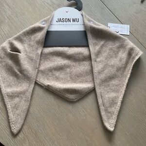 Jason Wu Cashmere Blend Tan Scarf